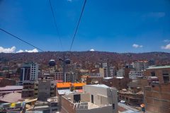 La Paz depuis le téléphérique