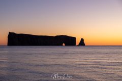 Rocher Percé au lever du jour