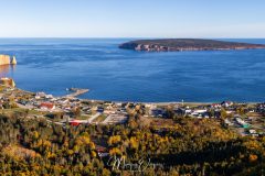Vue sur Percé
