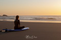La surfeuse de Praia do Castelejo